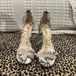 Sam Edelman Ariella Snake Skin Heel